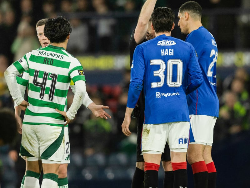 His driving run towards the Celtic box towards the end of the first-half was symptomatic of his excellent performance. Typically, that was all wiped out by his mistake that led to Maeda's goal and he was taken off shortly afterwards. Funny old game, football.