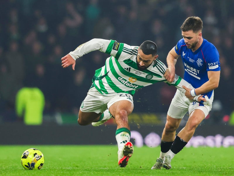 Won his early battles and recycled the ball well. Fought like a lion in the first-half, stuck to his task as Celtic stepped it up in the second-half and never let his head drop.