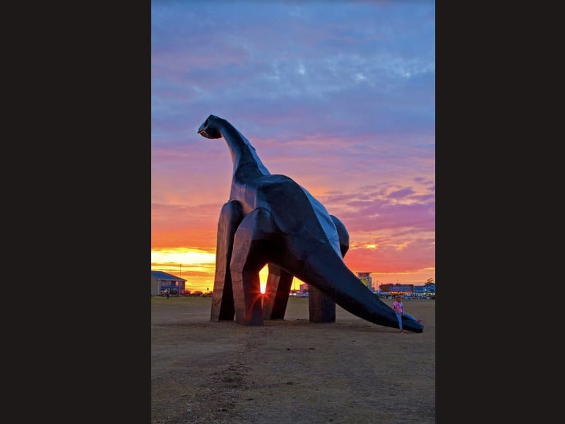 Luna Park at sunset. Picture: Mike Cooter