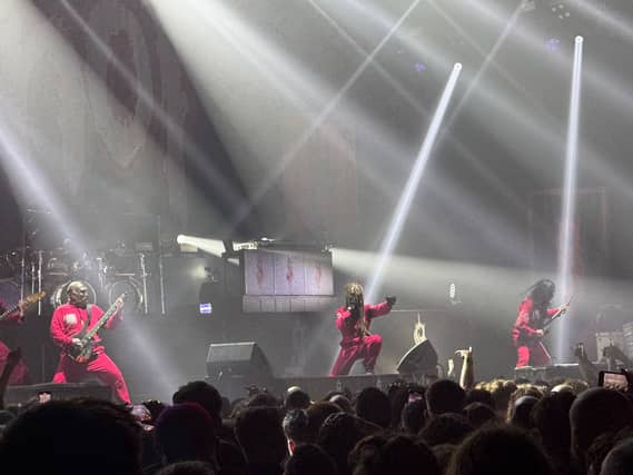 Slipknot played the OVO Hydro on Sunday, December 15.