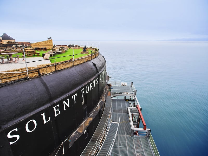 A unique piece of British maritime history, No Man’s Fort in The Solent, is continuing to look for a tenant after being snapped up at auction in 2024.
Picture: Colliers