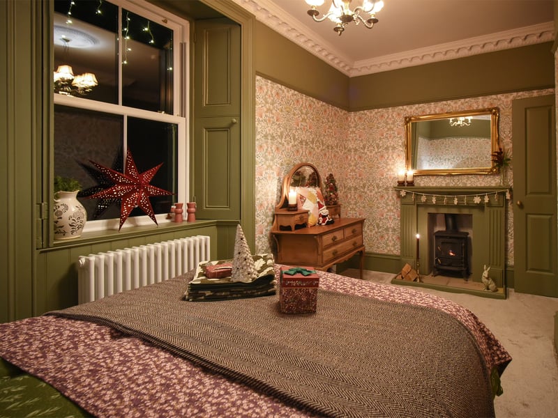 Scotland's Christmas Home of the Year, Festive Farmhouse, Lesmahagow. For this family, Christmas is all about getting everyone involved in the festivities from festive baking to Christmas crafts and collecting foliage for handmade decorations
