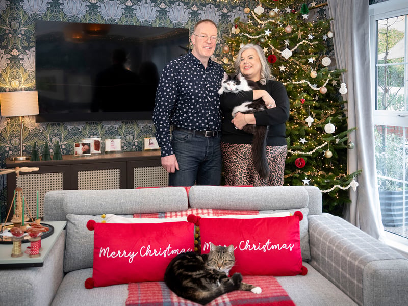 Scotland's Christmas Home of the Year, Santa's Snug, Alloa. This unassuming cottage in Alloa is over 250 years old which has a surprising tardis like feel inside which really comes to life at Christmas