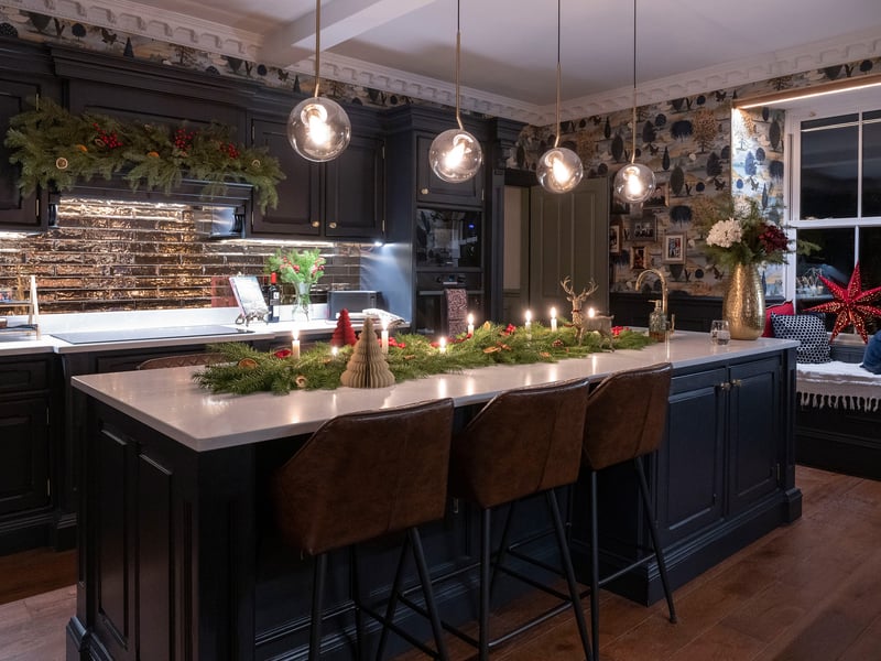 Scotland's Christmas Home of the Year Festive Farmhouse, Lesmahagow