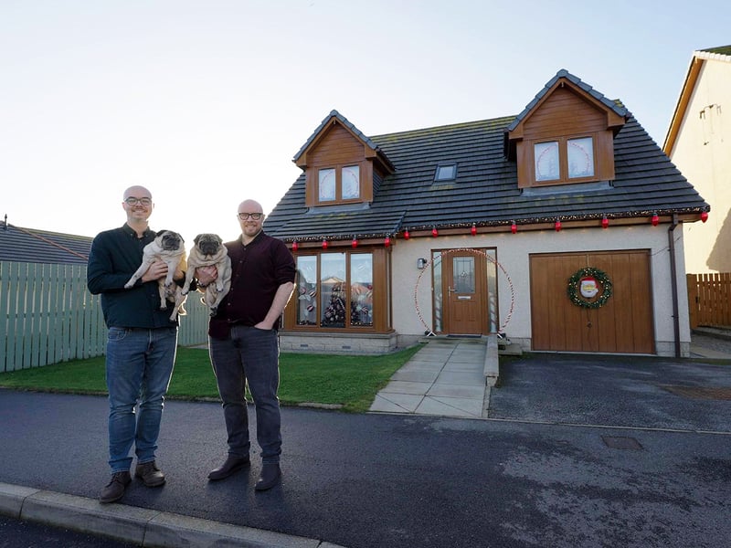 Scotland's Christmas Home of the Year, Candy Lane Lodge in Fraserburgh
