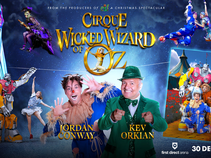 Prepare to be amazed by The Wicked Wizard of Oz – A Cirque Spectacular at First Direct Bank Arena. This stunning show combines the classic tale with breath-taking circus acts, dazzling costumes, and spectacular aerial displays. It's a theatrical masterpiece not to be missed. 📍 First Direct Bank Arena, Arena Way, Leeds, LS2 8LY