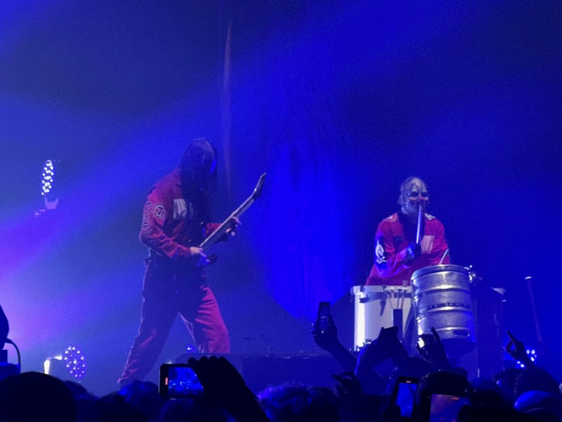 The band started their set with anthem (sic).