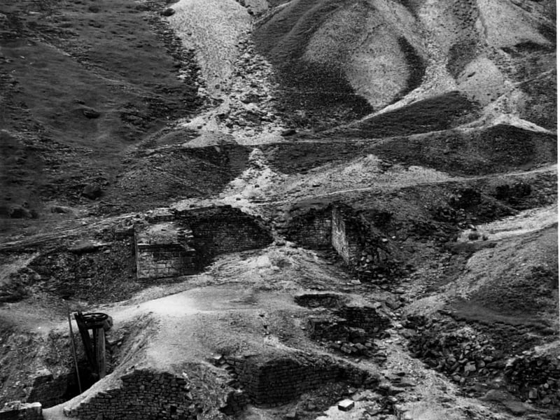 The old lead mine workings.