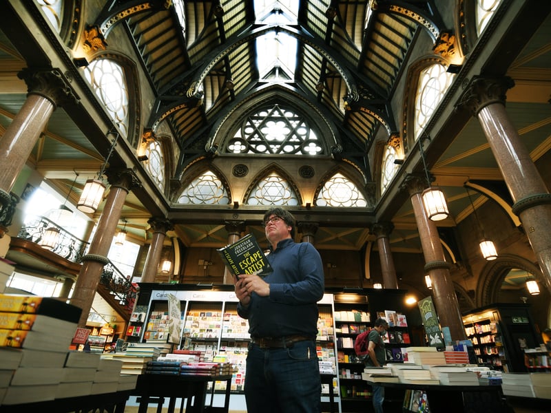 The Waterstones store in Bradford is considered one of the most majestic book stores in the country. Situated on the old trading floor of the city's magnificent Wool Exchange, it is a must-visit for those heading to the West Yorkshire city.