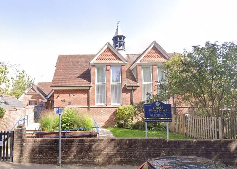 This is a local authority-maintained primary school in Sheet, near Petersfield. It has a roll size of about 109, and in a recent Ofsted inspection, was found to be ‘good’ or ‘outstanding’ in all categories.
In the 2023/24 school year, it too had 88% of its pupils meet the Government’s expected standards in reading, writing, and maths – compared to averages of 60% locally and 61% nationally.
