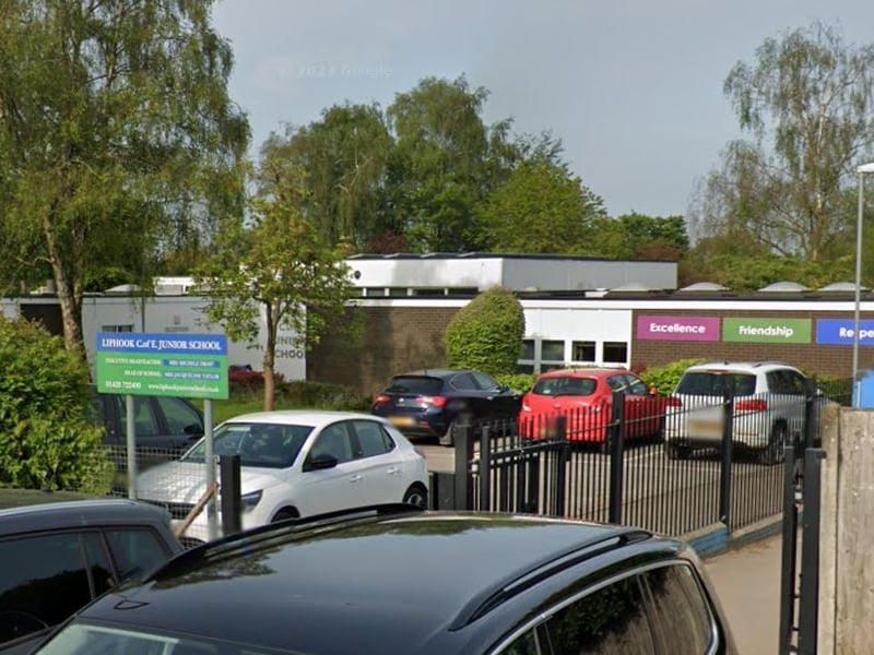This is a local authority-maintained Anglican junior school in Liphook, which takes children from the age of 7. It has about 369 pupils, and was most recently rated ‘outstanding’ overall by Ofsted.
In the 2023/24 school year, 88% of its pupils met the Government’s expected standards in reading, writing, and maths – compared to averages of 60% locally and 61% nationally.