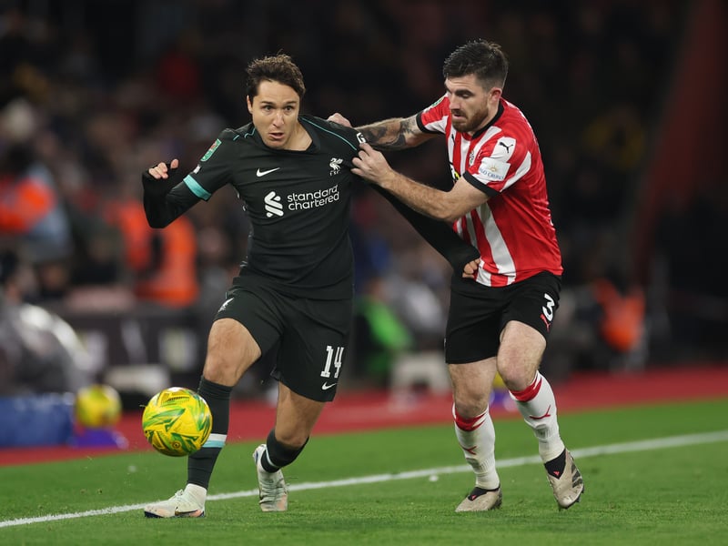 The left-back is seen as an ideal fit for Martin’s possession-based system, and has an uncertain future at Southampton following their relegation, Twice signed by Martin at St Mary's and Swansea City, Manning had 15 goal involvements during Southampton's promotion-winning 2023/24 campaign. His familiarity with Martin's tactics could see him become a target for Rangers.