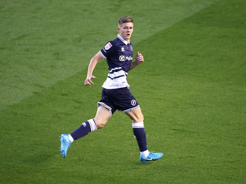 The teenager midfielder opted not to renew his contract with Celtic, and instead agreed move to EFL Championship side Millwall for a reported fee of £400,000. Started for them in a League Cup defeat to Leyton Orient, but has made just two substitute appearances in the league. The midfielder has largely been an unused sub.