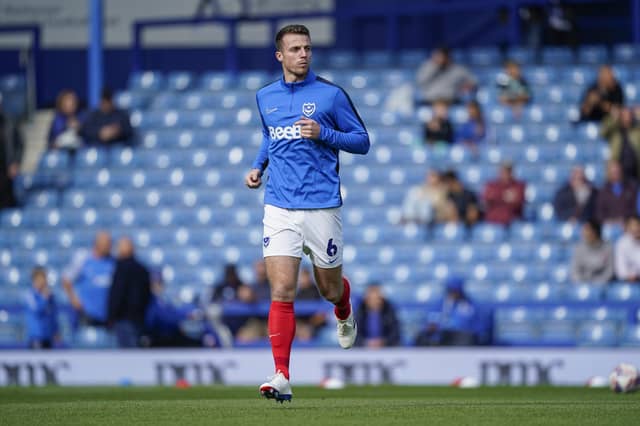 Conor Shaughnessy hasn't featured for Pompey since August following calf problems.