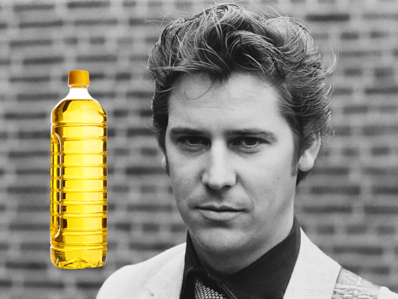 Actual lyric: "Snow is falling all around me." / Misheard as: "Snow is falling, oil around me."