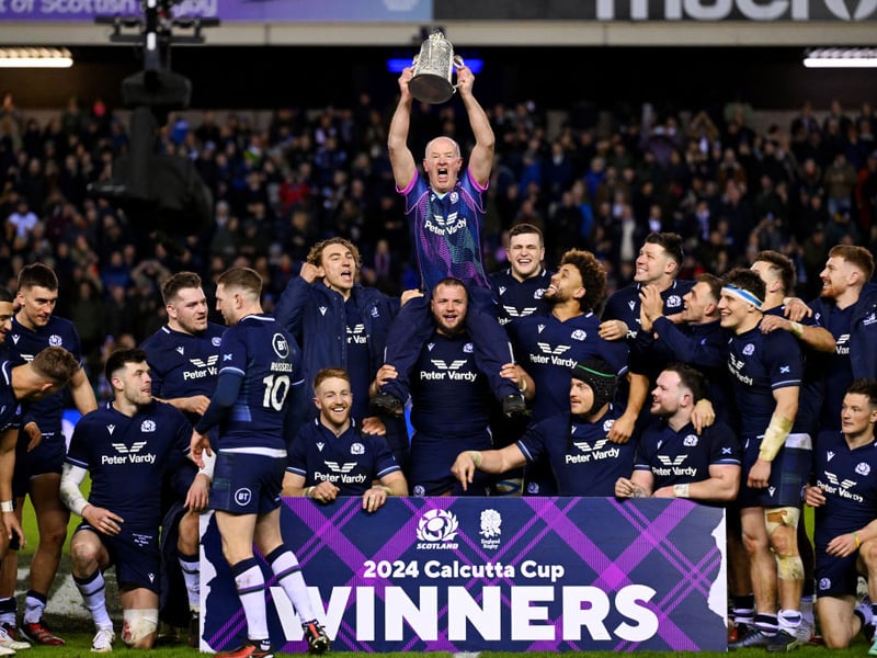 Scotland beat England for a record-equaling fourth time in the third round of the Six Nations - something they hadn't done since the 1970s. It followed a narrow win over Wales and a narrow defeat to France. Sadly losses to Italy and Ireland meant a lowly fourth-place finish, but there's always next year...