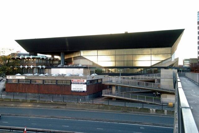 Leeds International Pool, at the lower end of Westgate, was famous for its eye-catching brutalist architecture. It was demolished in 2009.