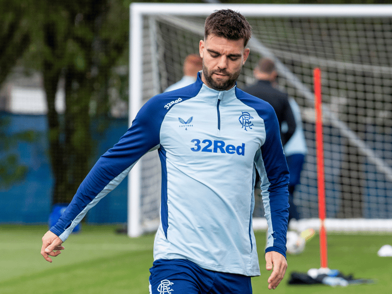 The Dutch defender will continue at centre-back alongside Balogun in the Rangers back four.