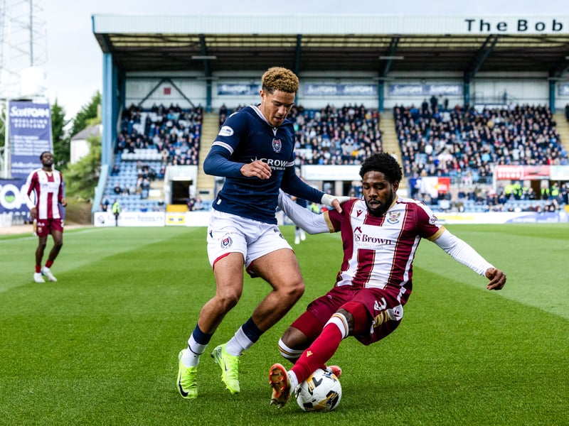 Return to the starting line-up in the 3-1 defeat to Dundee last week and is available for the game at Ibrox if required.