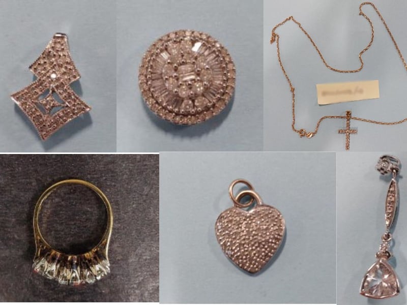 Police have seized a number of jewellery items which they believe to have been stolen.