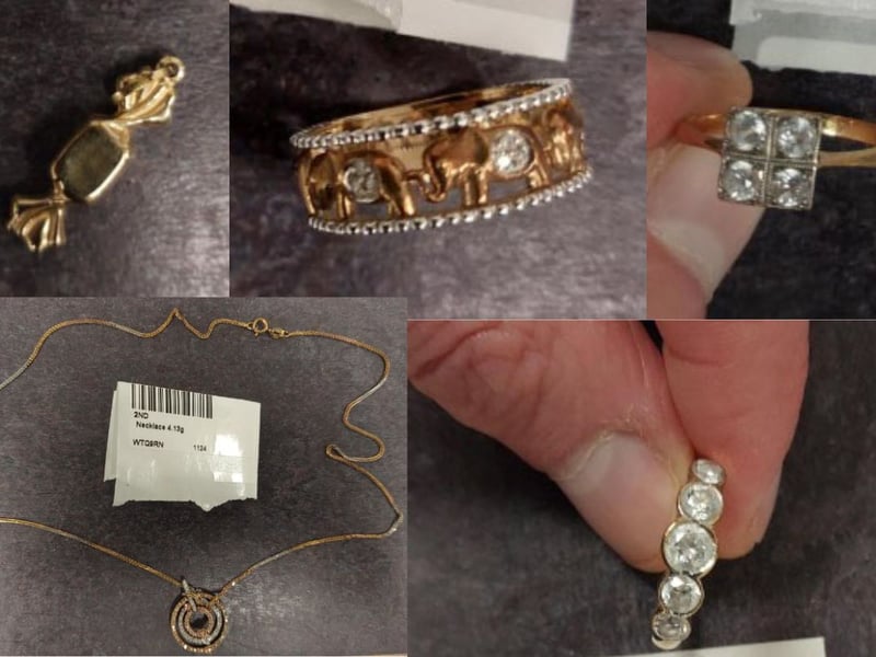 Police have seized a number of jewellery items which they believe to have been stolen.