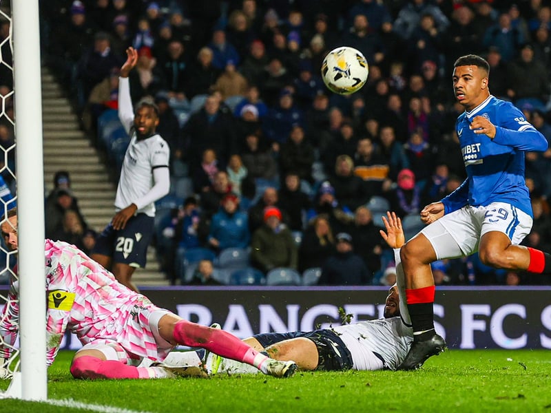 Cyriel Dessers bagged a hat trick at the weekend in the 5-0 win over Fraserburgh, but there's no doubting who will start up front for Rangers on Thursday. Igamane has developed into the club's main man in recent months.