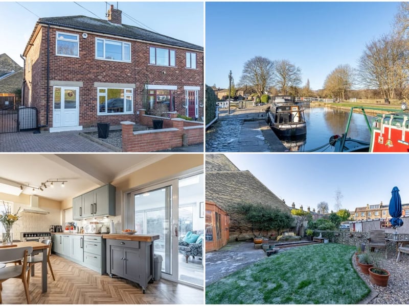 This beautiful home featured on January 23 offered a lovely garden and stunning views of the Leeds-Liverpool Canal.