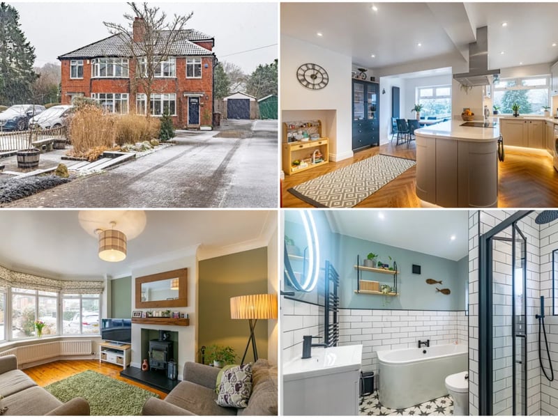 Featured on February 13, this gorgeous extended family home with a range of features was on the market for £495,000.