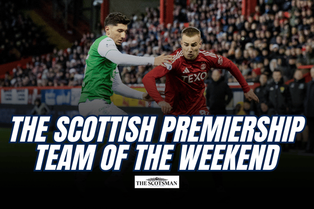 Who made the Scottish Premiership team of the weekend? Cr: SNS Group.