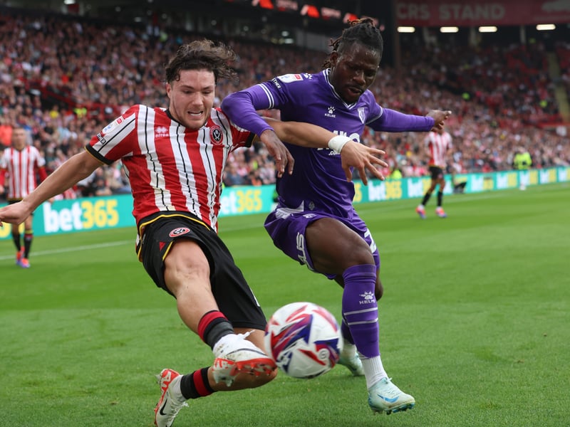 Dele-Bashiru hasn't played since October 19. He's got a knee injury. 