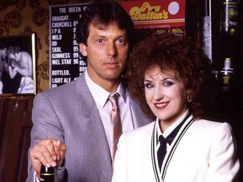 The second part of the EastEnders festive double-header in 1986 reached 18.90 million people. It sees Angie reeling from Den's delivery of divorce papers.