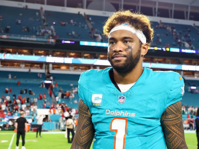 The Dolphins quarterback has thrown a career total of 15,506 yards and brings in a yearly salary of $53.1million.