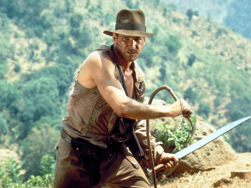 Harrison Ford returned as Indy in Indiana Jones And The Temple of Doom - watched by 18.95 million people on BBC1 on Christmas Day 1987.