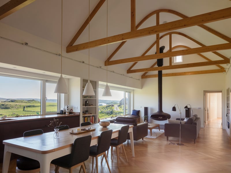 The open plan space makes The Writer's House a perfect place to welcome your nearest and dearest.