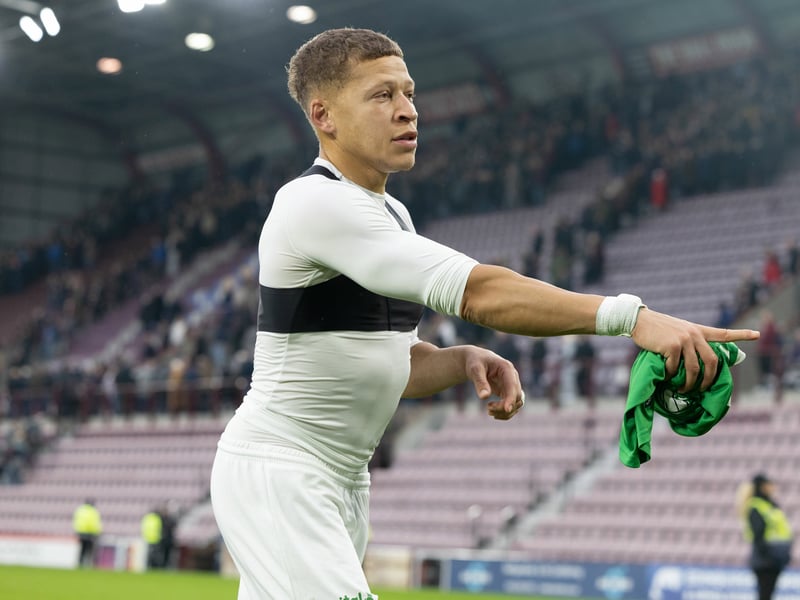 Dwight Gayle (above) came on to score the winner with a cute finish. Jordan Obita made a huge block at the end. Lewis Miller added solidity and Hyeokkyu Kwon replaced captain Joe Newell. All added to the Hibs cause.