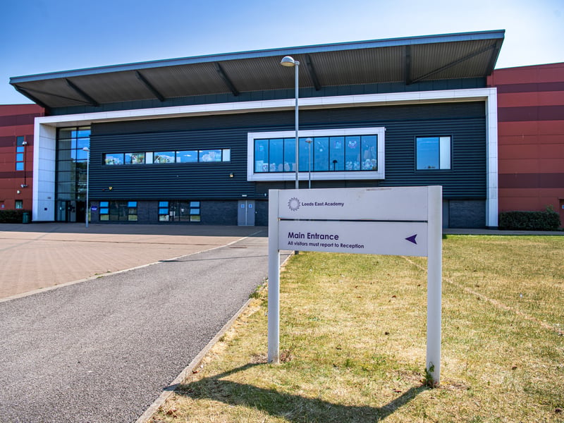 Leeds East Academy, located on South Parkway, Seacroft, scored an overall rating of 'Well Below Average' and a GCSE 5+ rate of 6.3 per cent.