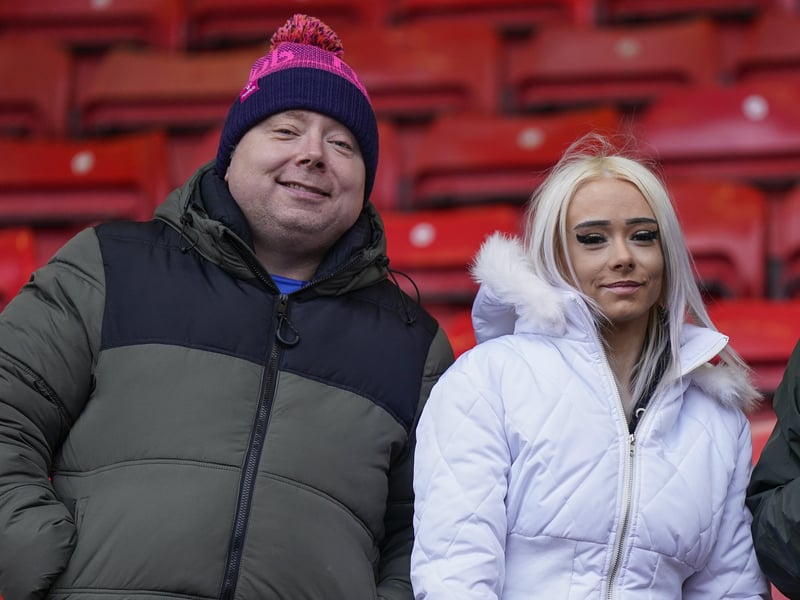 Pompey fans were in full voice as they backed their side in the Championship clash with Watford on Boxing Day.