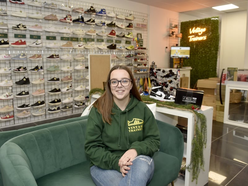 Lauren Shaul, co-founder of Vintage Trainers, has been delighted by the response from customers so far.