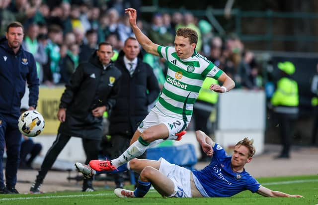 Brendan Rodgers was able to welcome back a number of players in the win over Motherwell, but is still facing an anxious wait with others ahead of this weekend's clash with St Johnstone. Cr: SNS Group.