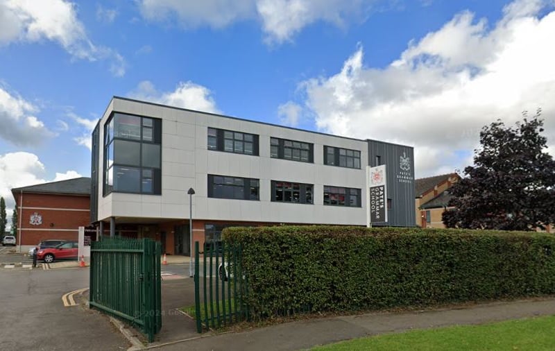 Again up from 11th place last year, Pate’s is a secondary grammar school and sixth form in Cheltenham, Gloucestershire. It is selective, meaning prospective pupils have to pass a test or meet certain criteria to get in.
In the 2023/24 academic year, it had an A Level point score of 49.57 - giving it an average grade of A.