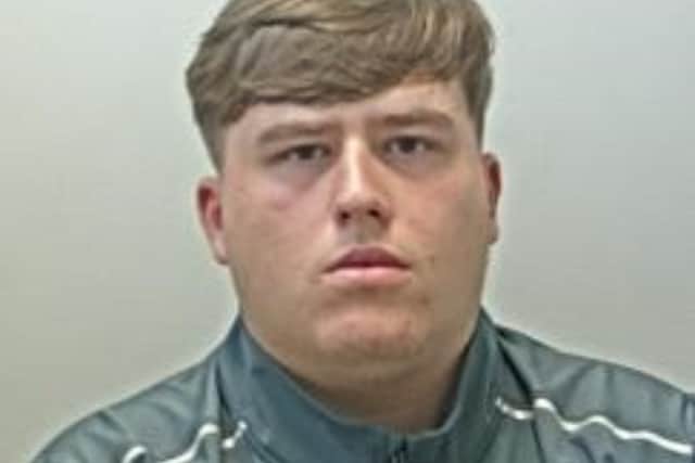 Ethan Miles, 21, of Haig Road, Blackpool, was involved in the Blackpool riots on August 3. He threw chairs, bottles, and a wing mirror at police vehicles and officers. Arrested a week later, he was jailed for 30 months.