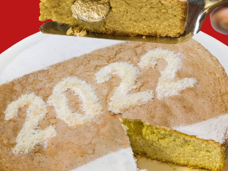 In Greece, the New Year’s celebration includes the cutting of a special cake called 'vasilopita', baked with a hidden coin inside. The person who finds the coin in their slice is believed to have good luck for the year ahead.