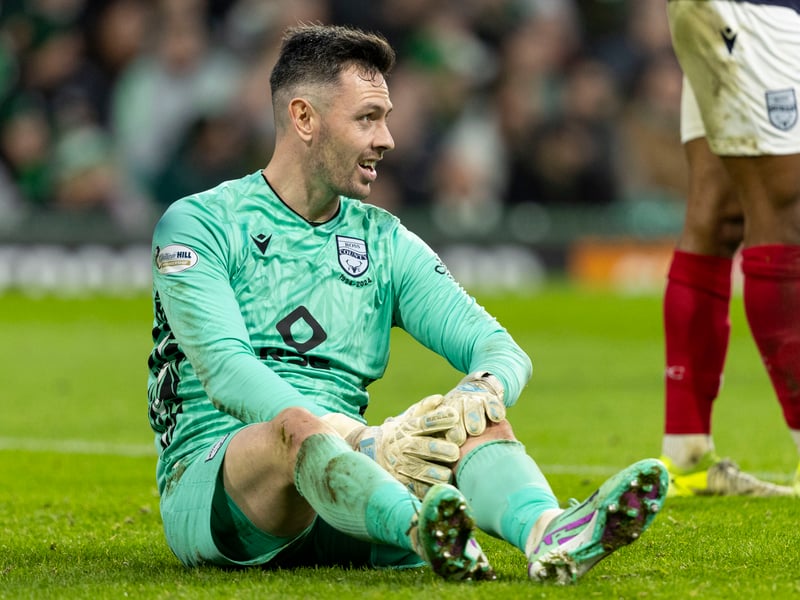 The goalkeeper is back in training following a knee problem, and has a chance of playing