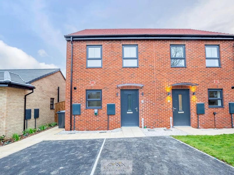 A listing for a brand new home in Kiveton for sale under shared ownership.