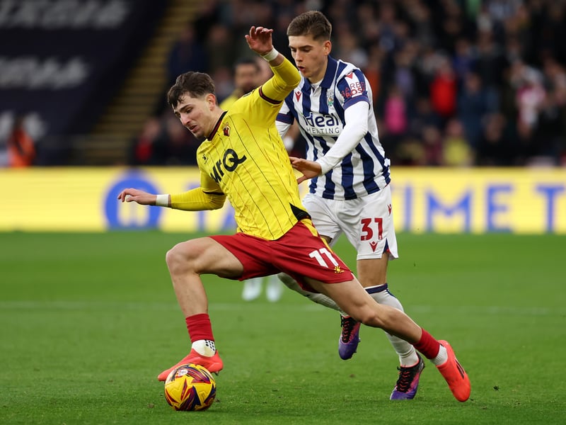 The talented 19-year-old forward is eligible to play for Scotland after being born in Hamilton when his father - former Albanian international defender Rudi Vata - was playing for Celtic. Able to represent Albania, Montenegro, Scotland or Ireland, the Watford player appears to have chosen the latter, having played regularly for their under-21 side and recently been called up to the senior set up. His former Hornets teammate, Scotland international Ryan Porteous, admitted he has been secretly trying to persuade him to switch allegiance though, late last year.