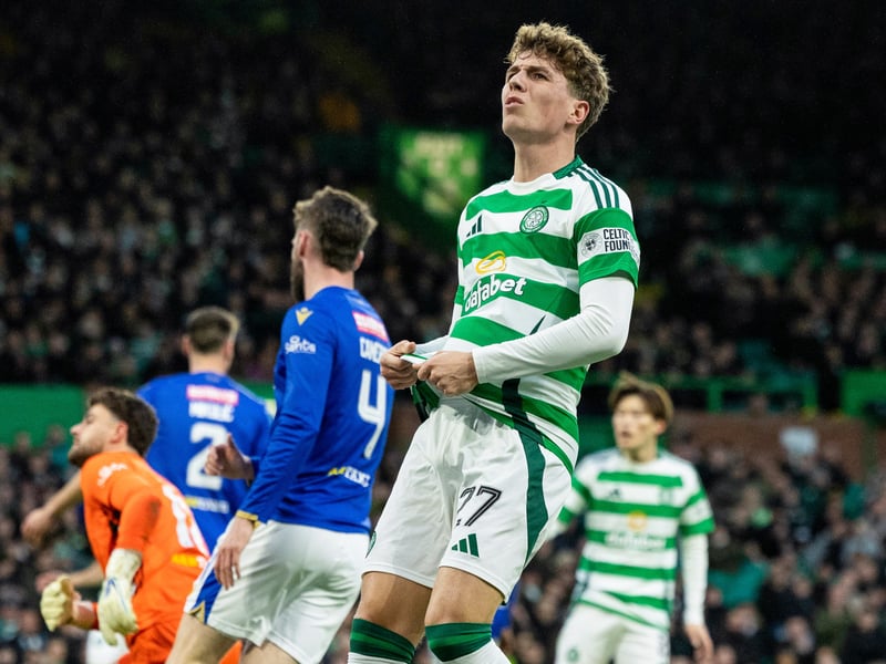 A big performance from the £11million Belgian saw him involved in a lot of Celtic's attacking play, where he picked up an assist and has five shots at goal. Won all bar one of his ground duels and created three chances for his team against St Johnstone.