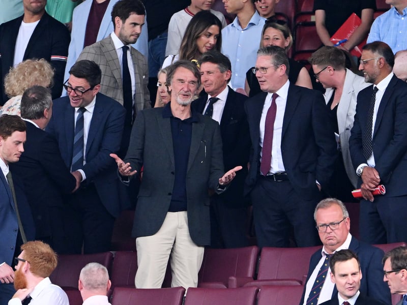 Sir James Ratcliffe, pictured centre, is the founder and majority owner of chemical company Ineos Group. The London-based firm has become one of the biggest powerhouses in the UK's shale sector, and acquired two chemicals businesses from BP in 2021. Sir James, 71, also has a 28% stake in Manchester United. World rank - #134
