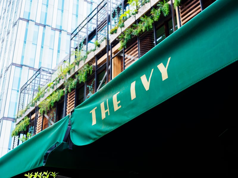 Luxury restaurant The Ivy will be offering a set menu in January, which includes two courses for £50 or three courses for £55.