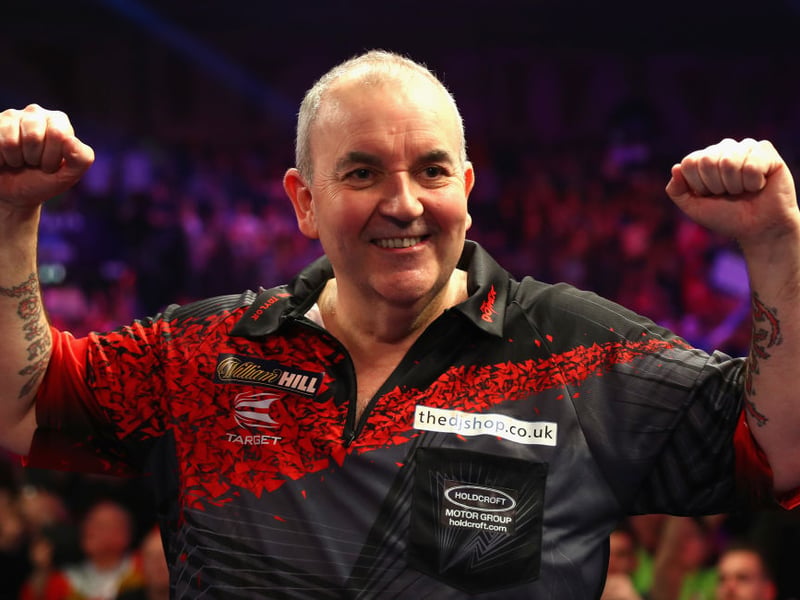 The greatest player to ever step up to the oche, Phil 'The Power' Taylor would have easily topped the list had he emerged 15 years later, when the prize money started to increase. He has won a remarkable 214 professional tournaments, including 85 major titles and a record 16 World Championships - eight of which were won consecutively - and reached 14 consecutive finals from 1994 to 2007. The first player to hit two nine-dart finishes in the same match, has banked around £8.5 million, but that still isn't enough to claim top spot in our chart.