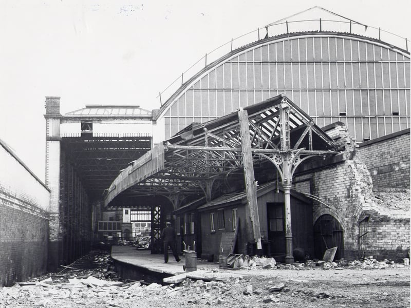 North Station platform in 1973